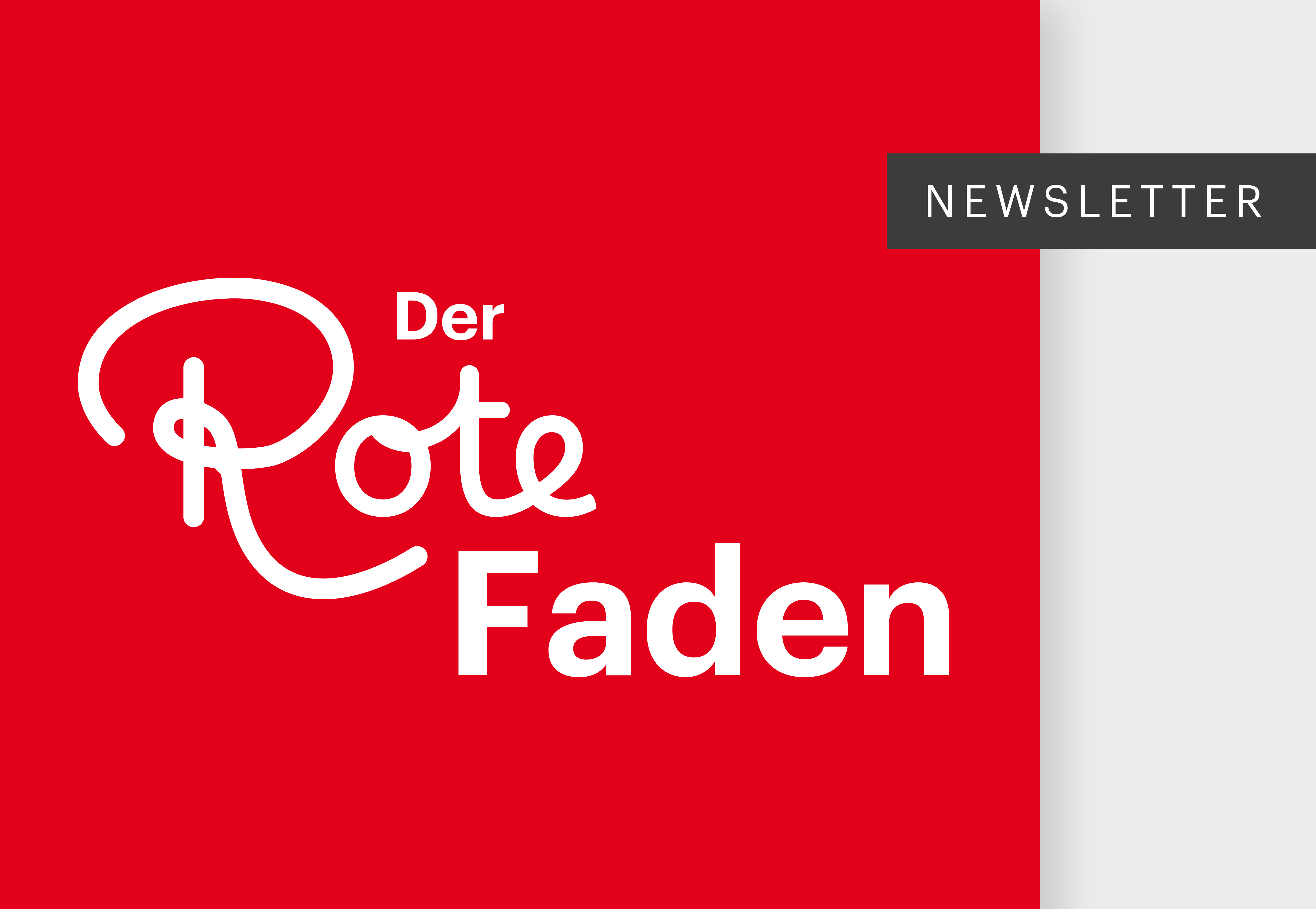 Newsletter-Grafik zu "Der Rote Faden"